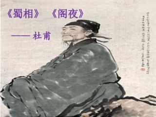 《蜀相》《阁夜》比较教学（王凤婷）