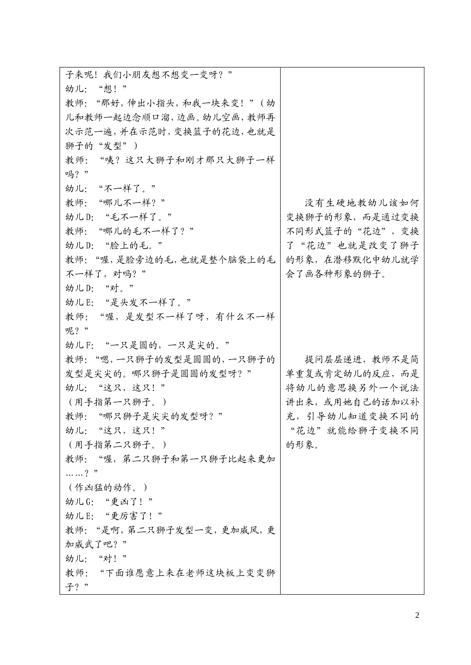 威武的狮子（美术）_第2页