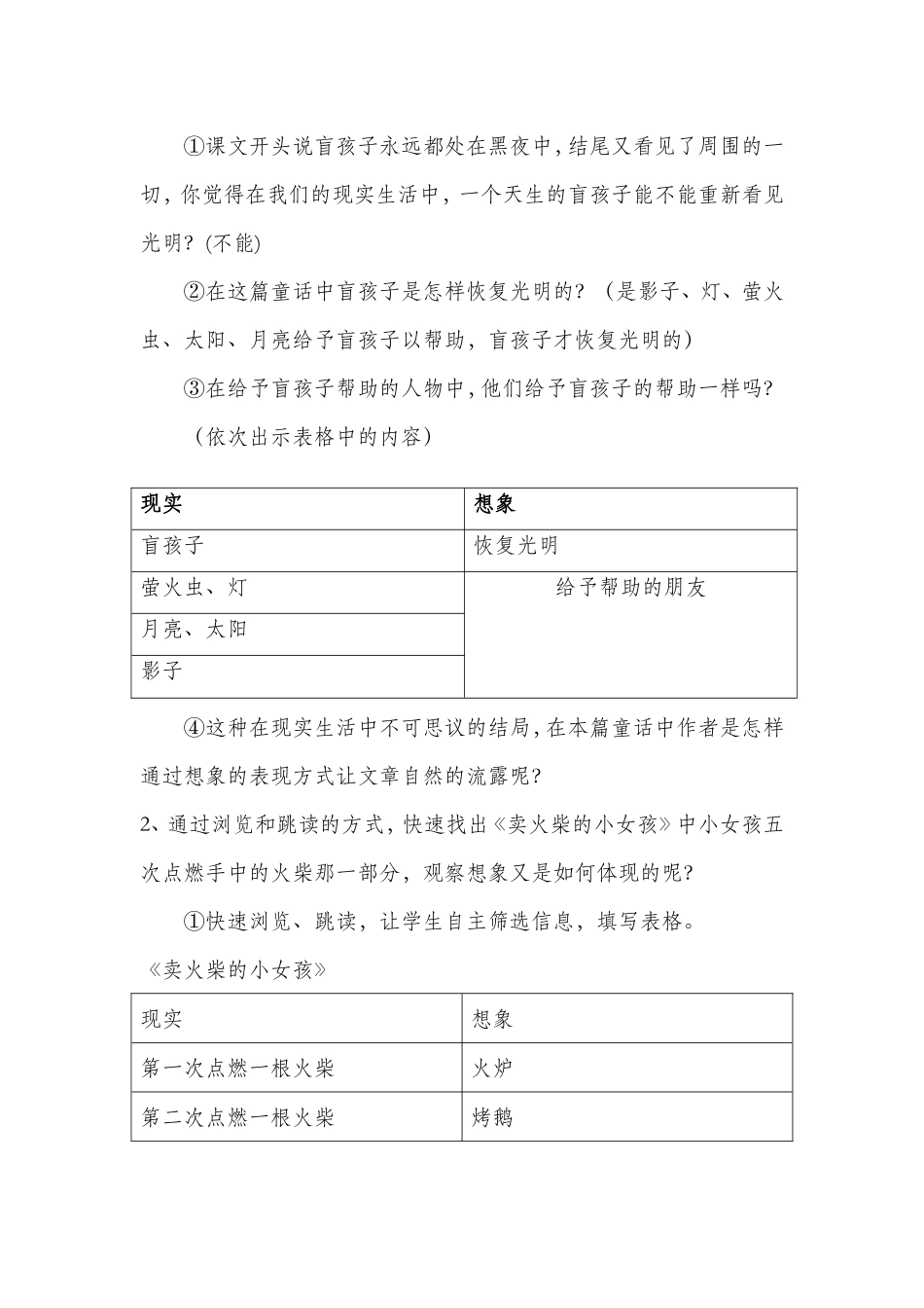 《盲孩子和他的影子》教案_第2页
