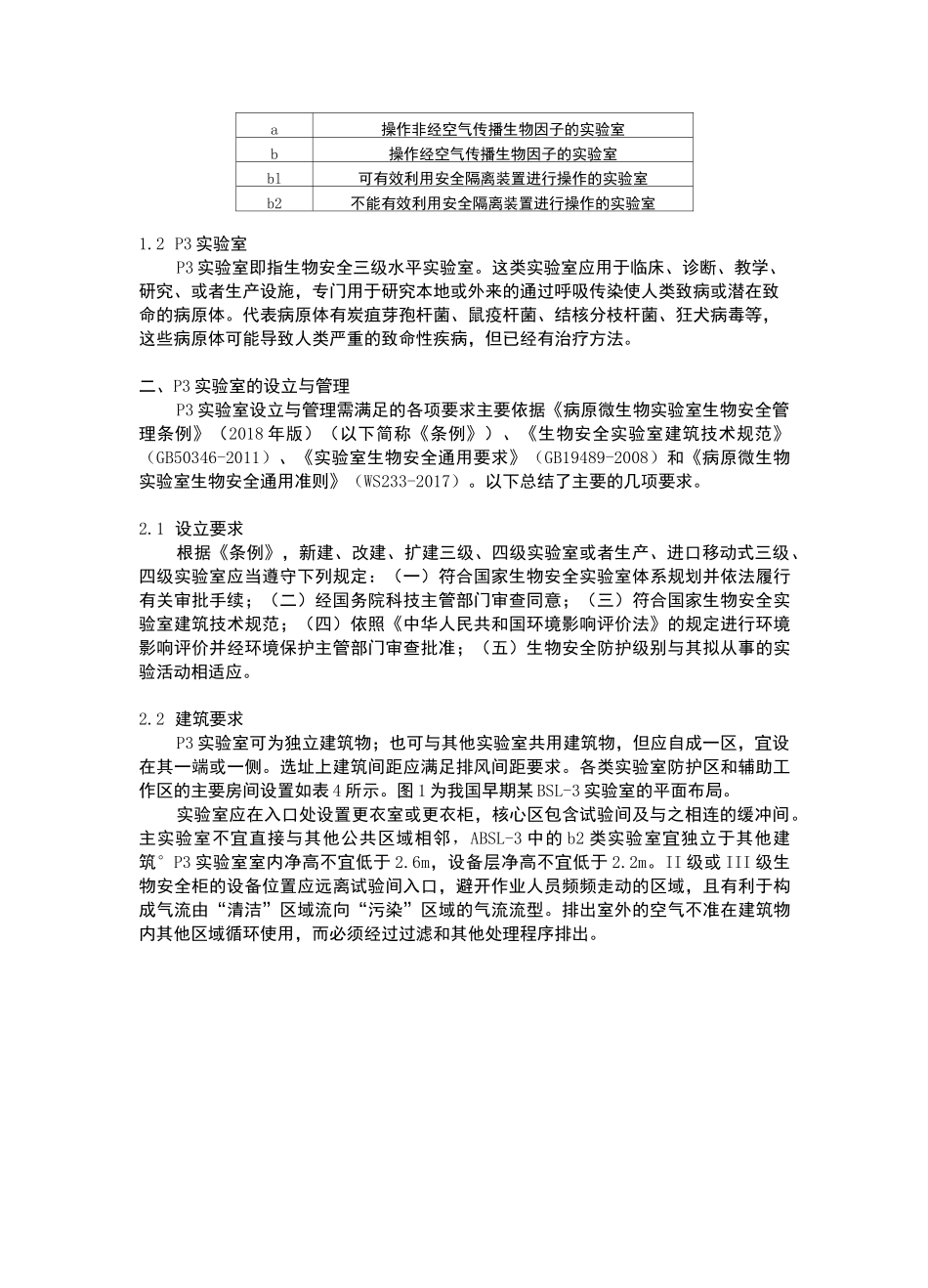 生物安全三级(P3)实验室概述_第2页
