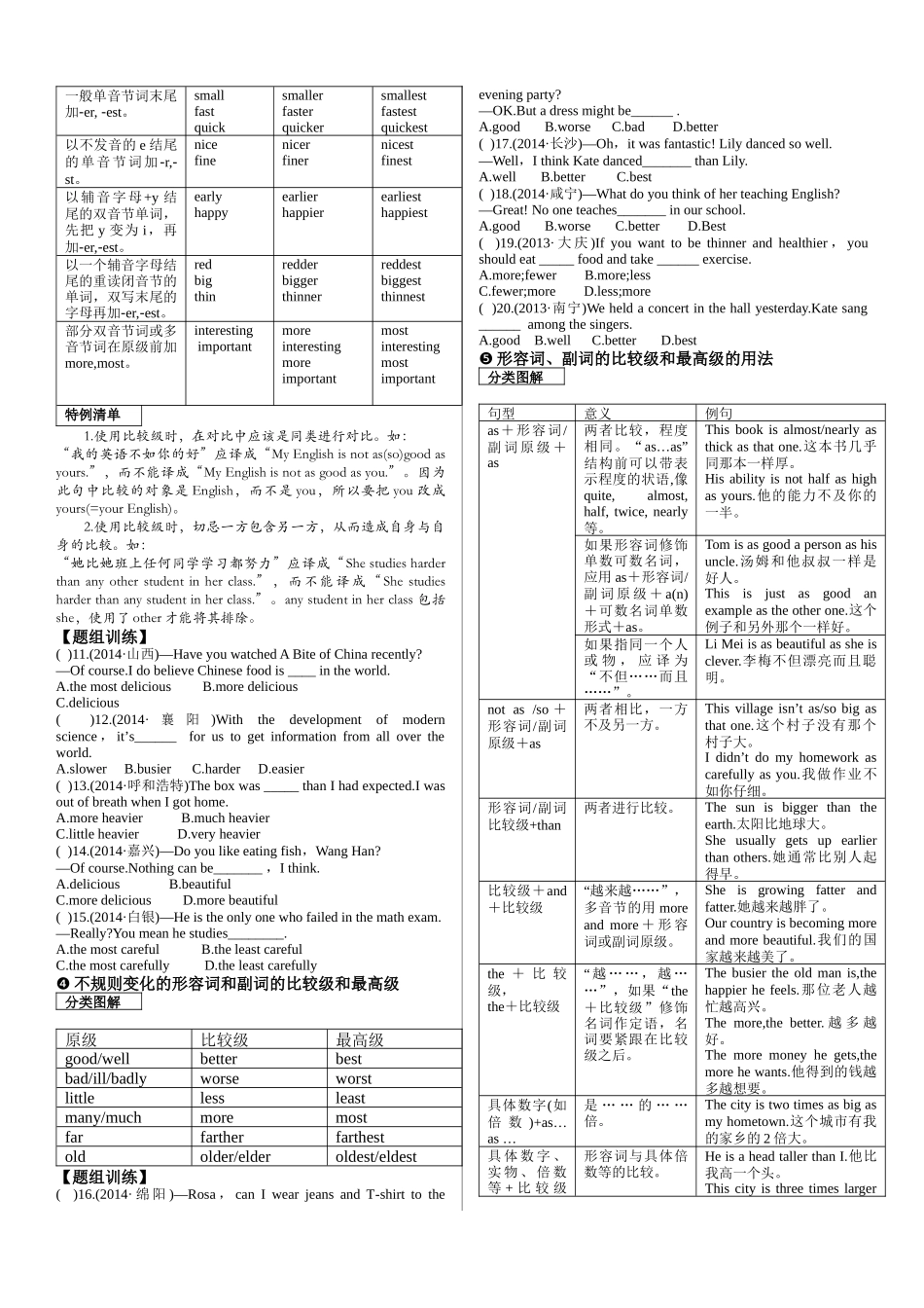 （七）形容词和副词_第2页