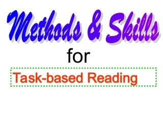 Task-basedReading课