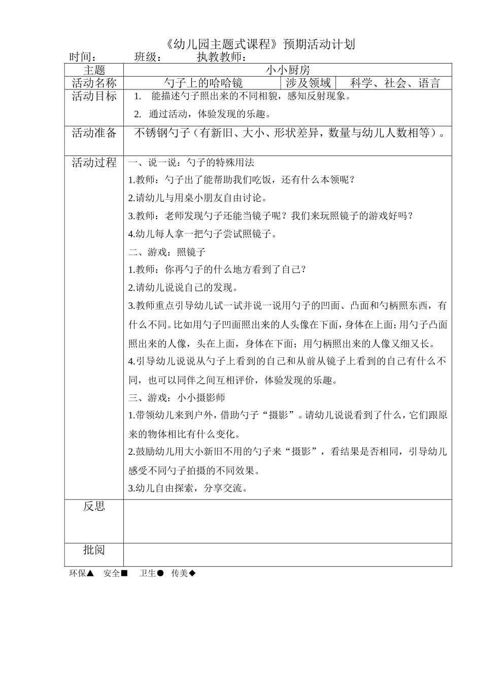 科学：勺子上的哈哈镜_第1页