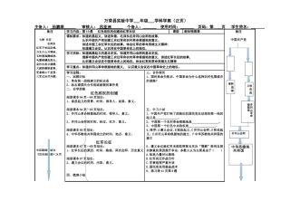 红色政权的建立和红军长征
