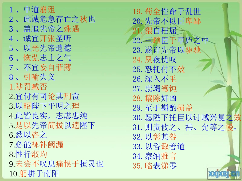 《出师表》复习题_第1页