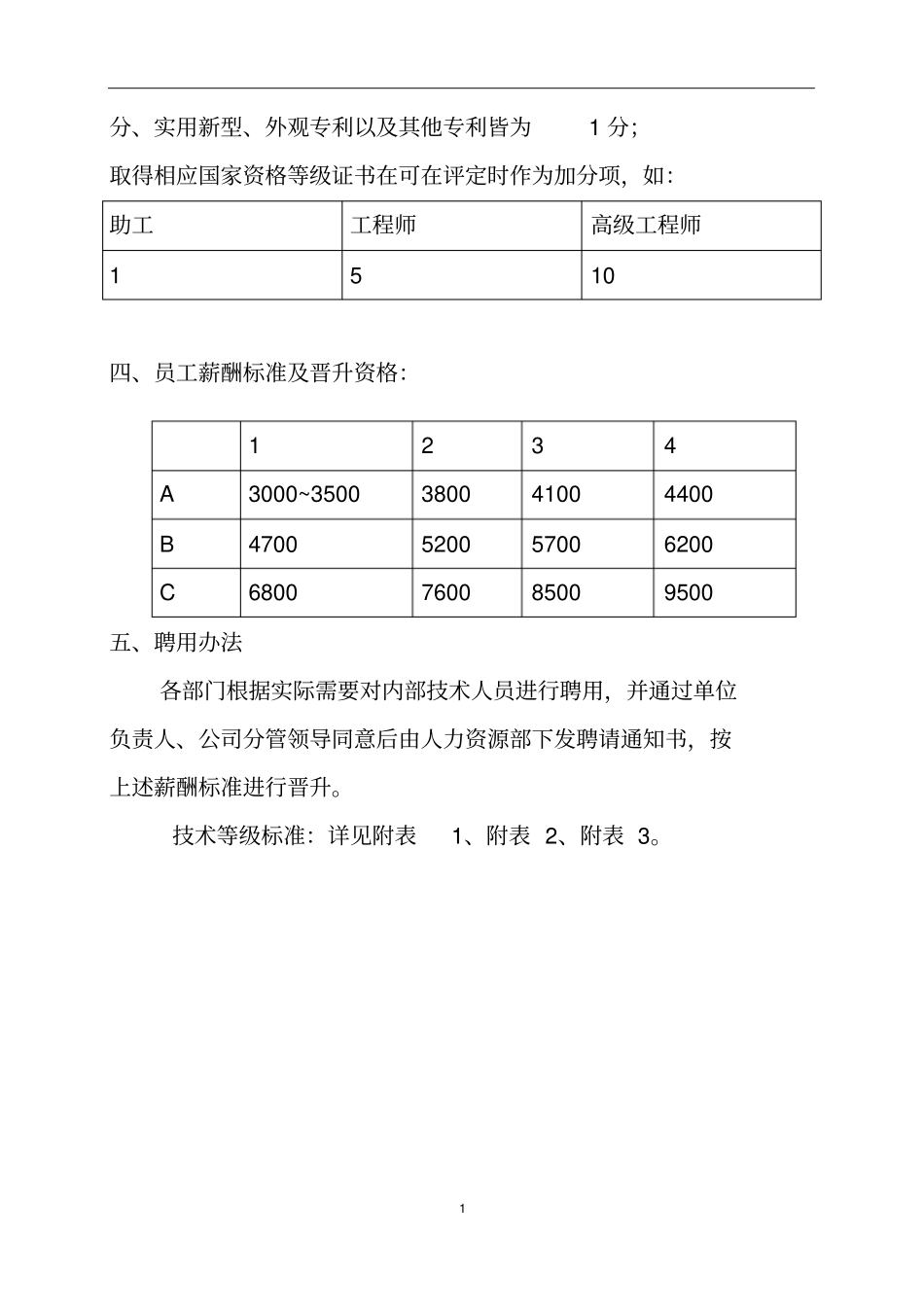 专业技术职称薪资等级晋升制度_第2页