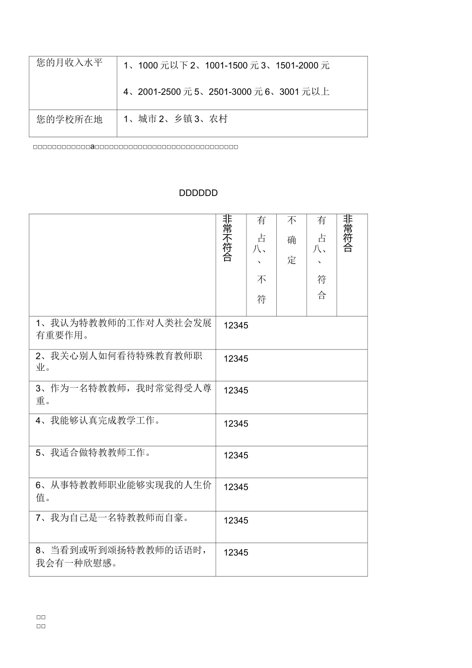 教师职业认同问卷_第2页