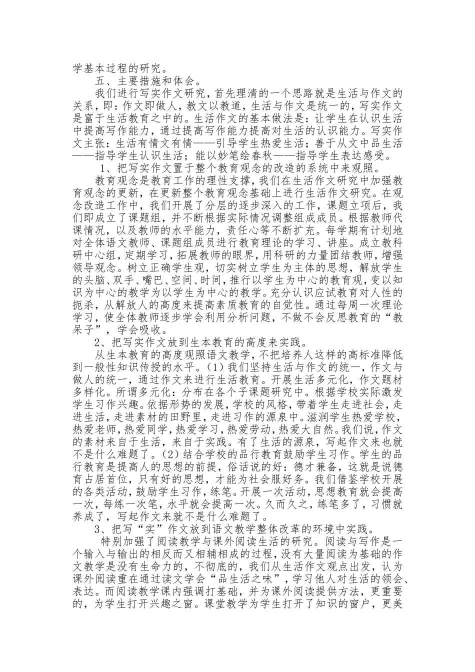 写实作文结题报告_第3页