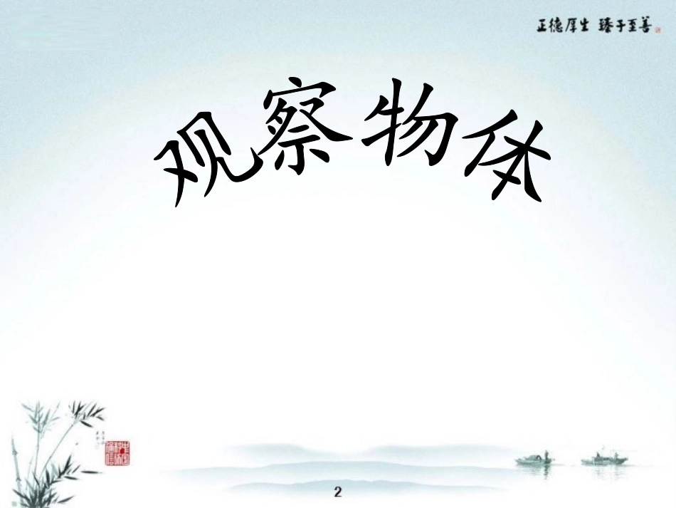《观察物体》课件_第2页