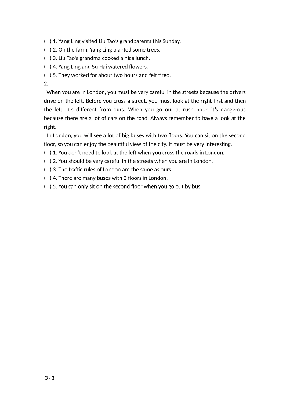 国庆节英语作业_第3页