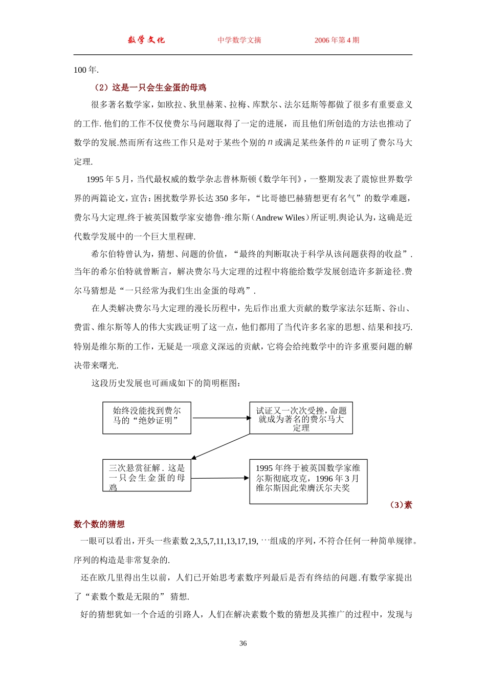 数学史上的著名猜想之(二)_第2页