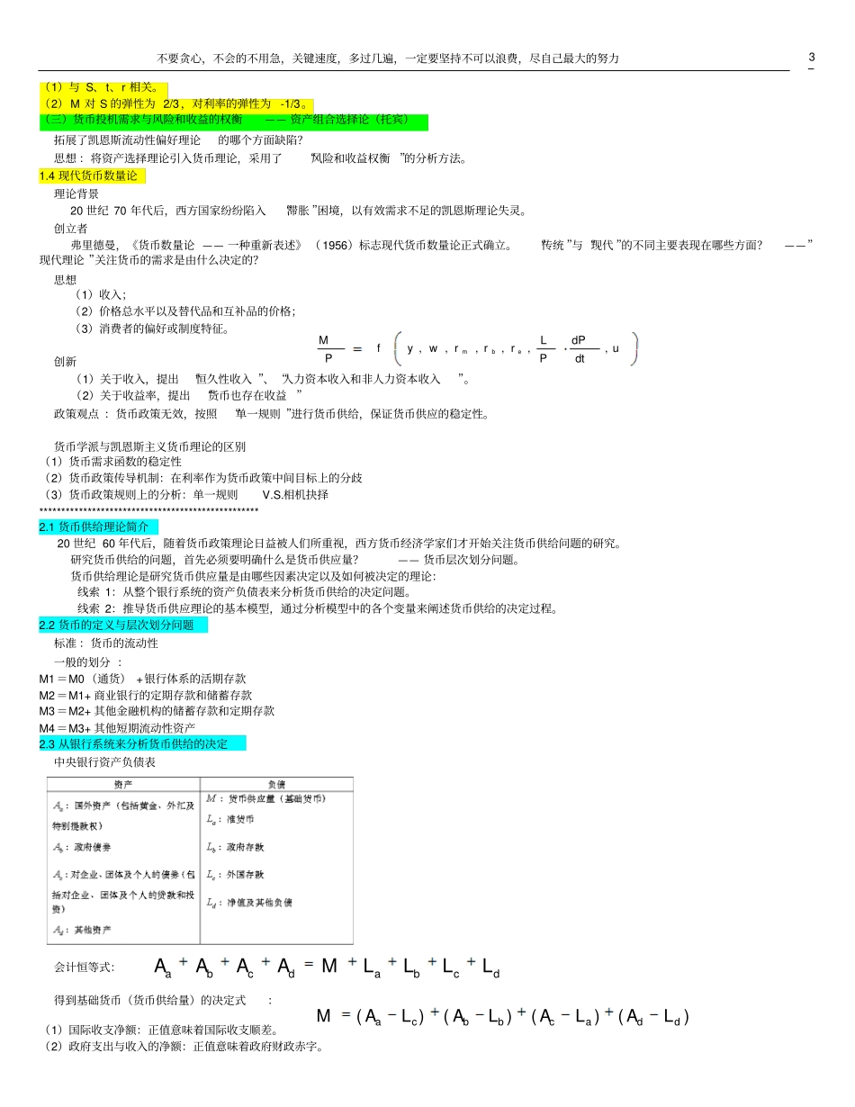 专题一货币理论与政策_第3页