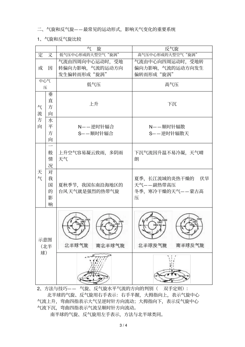 专题复习常见天气系统_第3页