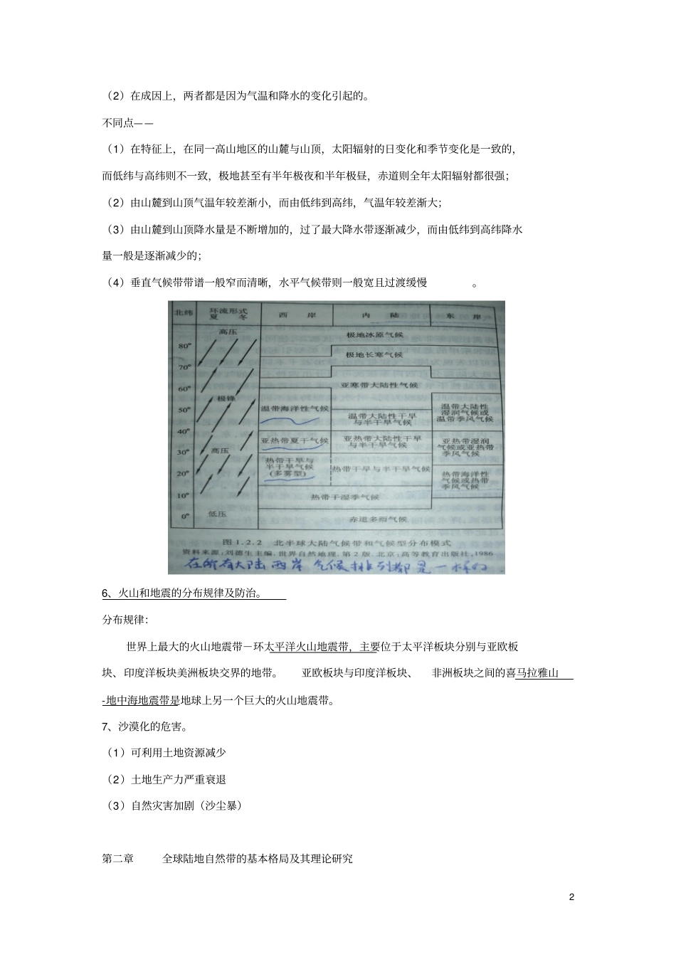 世界地理考试大纲分析_第2页