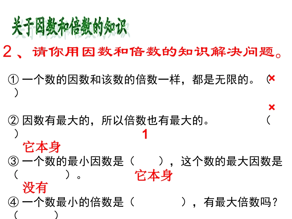 因数和倍数整理复习_第3页