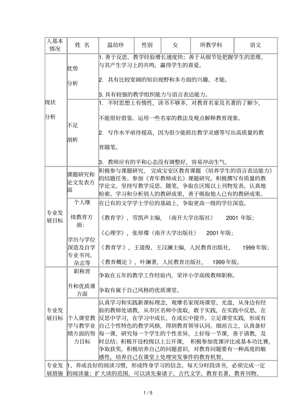 个人成长规划书_第1页