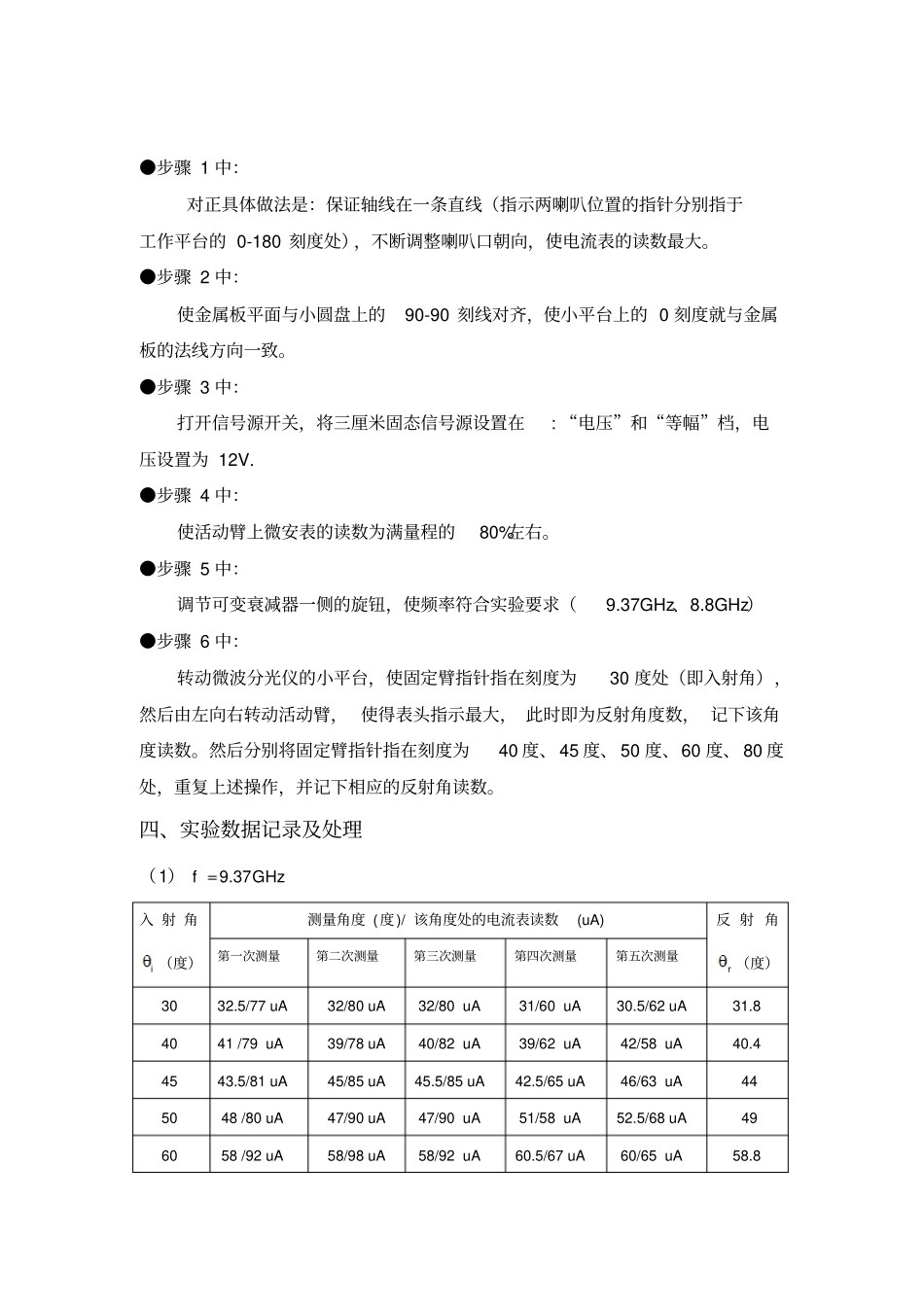 中南大学电磁场与电磁波试验报告教材_第3页