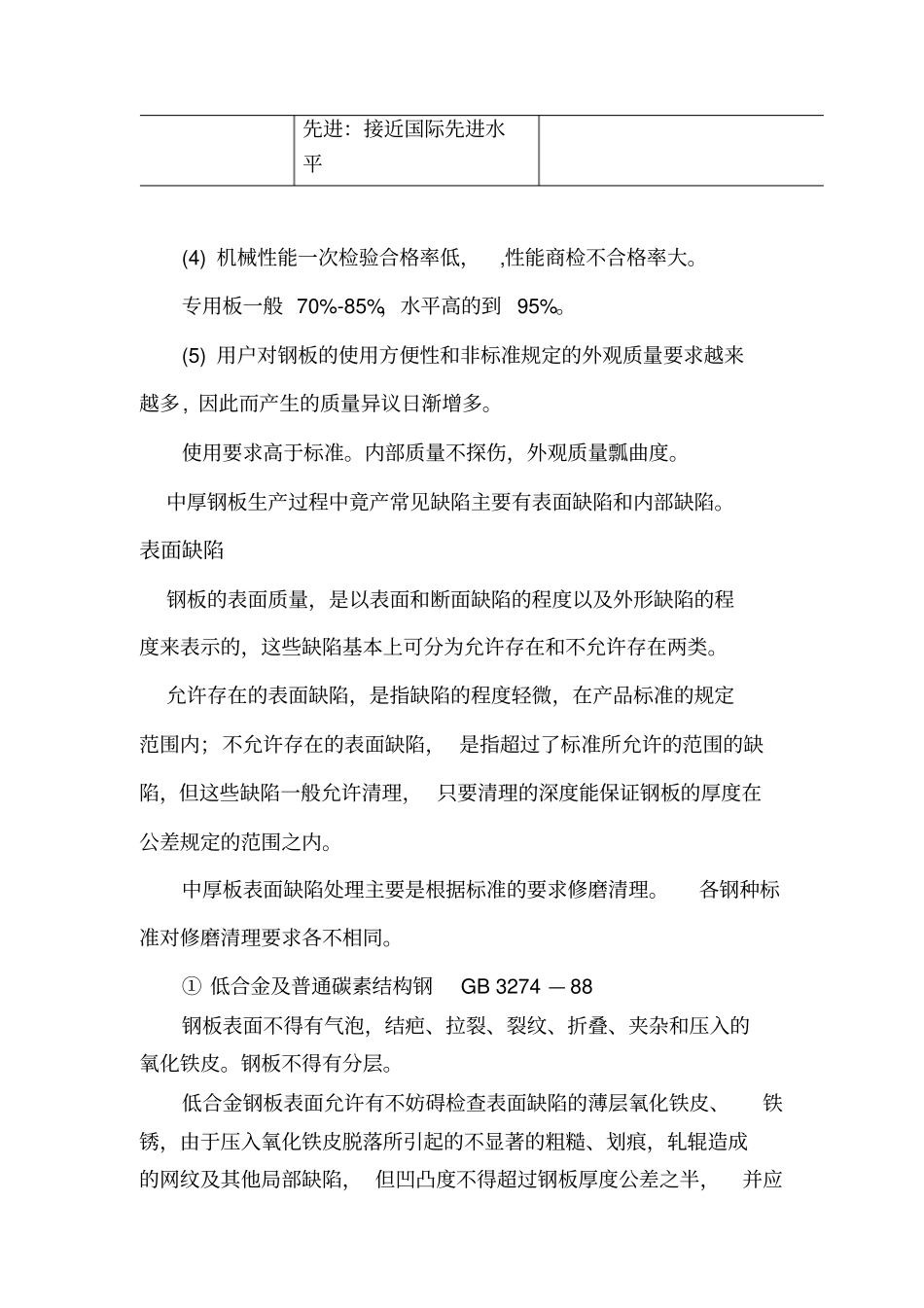 中厚板生产中常见缺陷的类型及预防分析_第3页