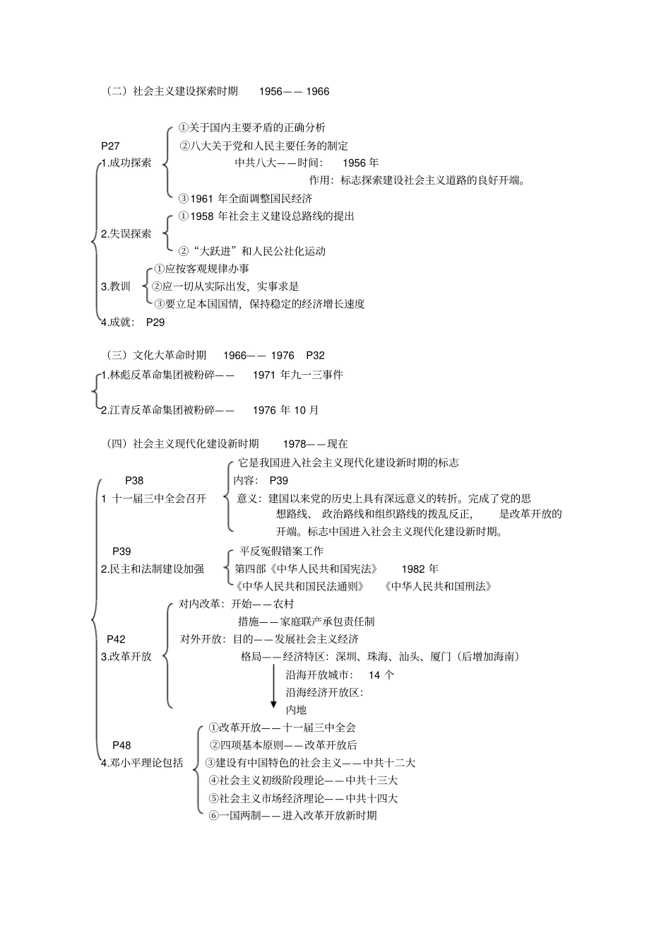 中国现代史知识线索_第2页
