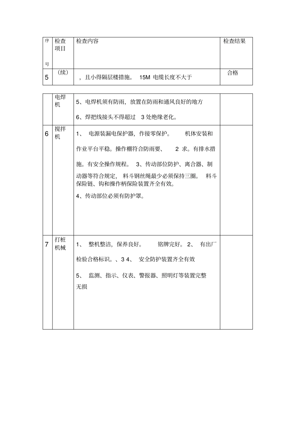 中小型施工机具检查验收表_第3页