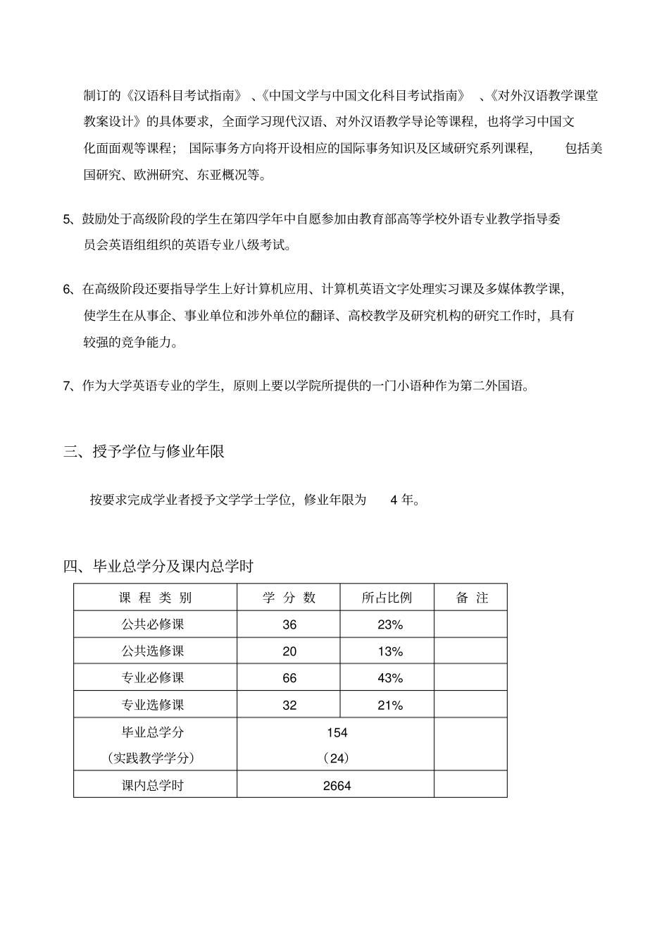 中山大学培养方案之翻译学院英语专业_第2页