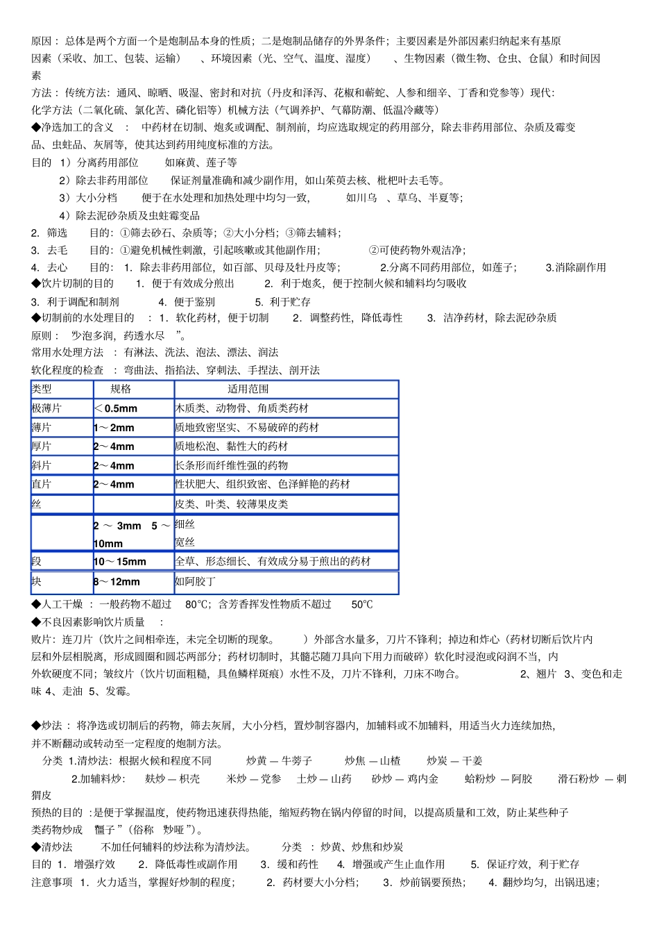 中药炮制学_整理版剖析_第3页