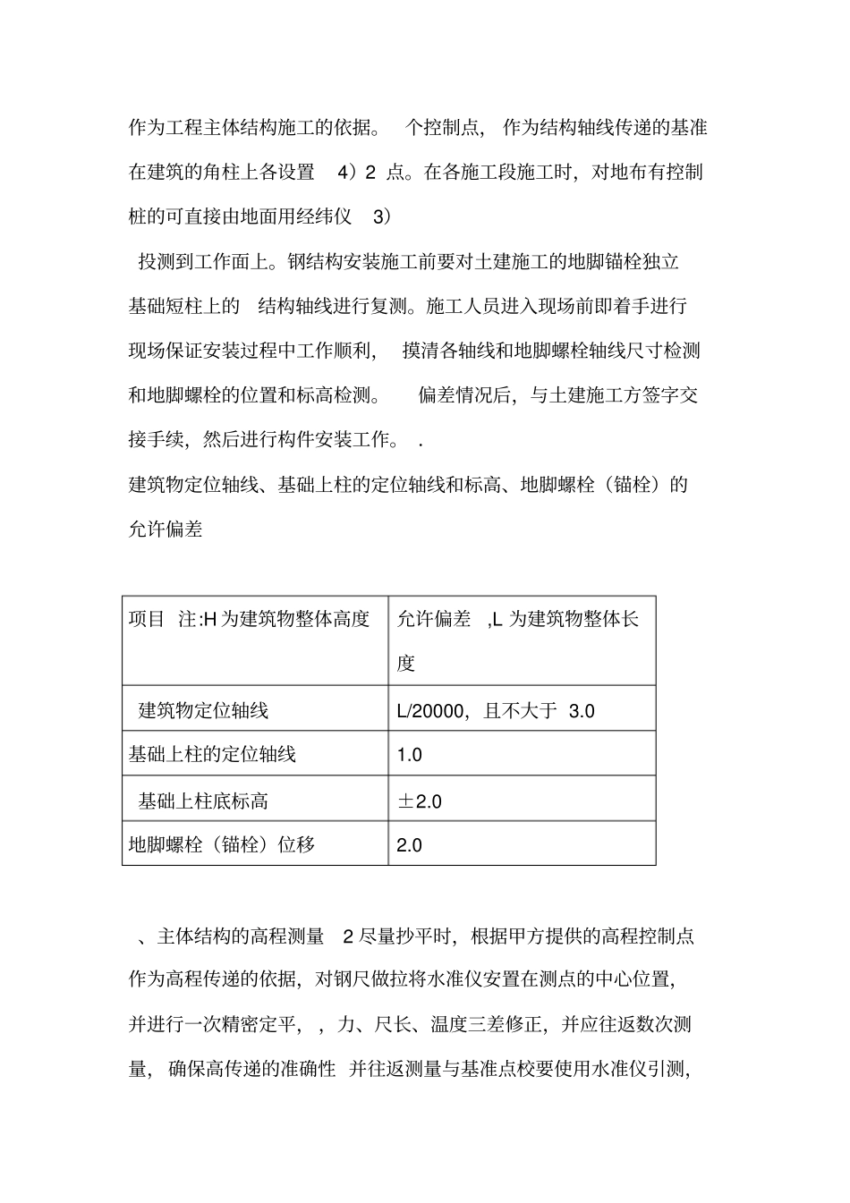 主体钢结构安装方案和施工措施_第2页