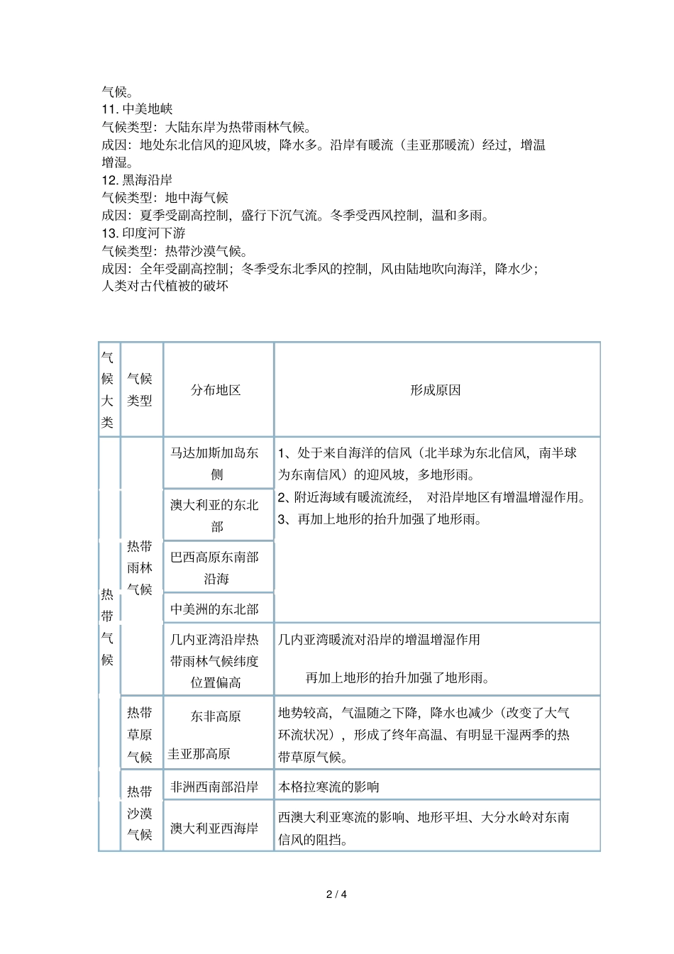主要非地带性气候分布及原因_第2页