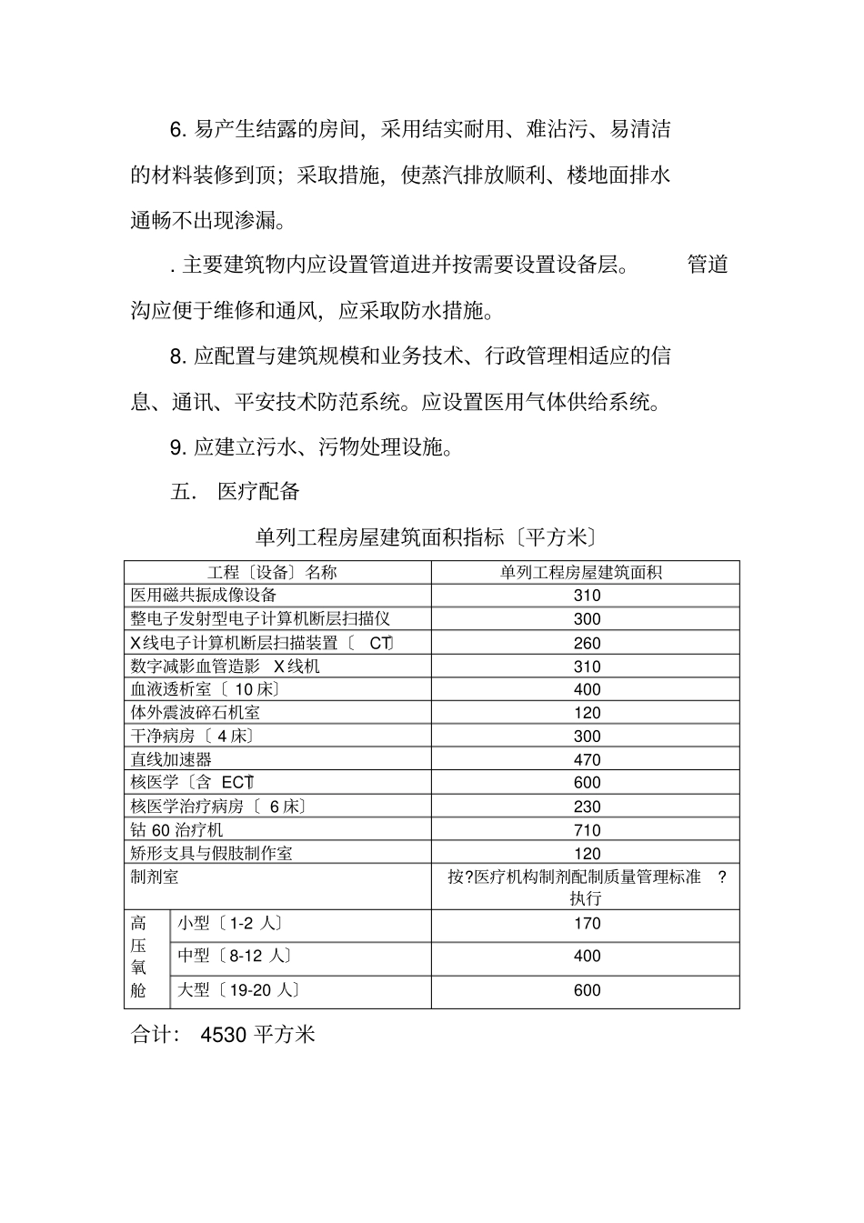 二级甲等医院建设标准_第3页