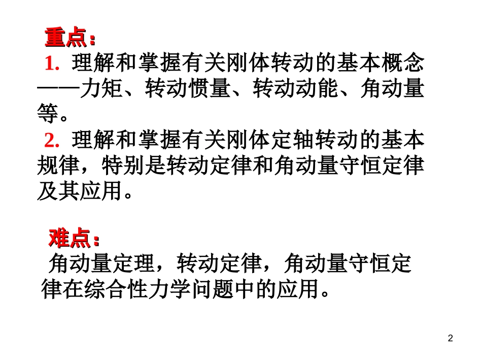 刚体定轴转动(习题课)_第2页