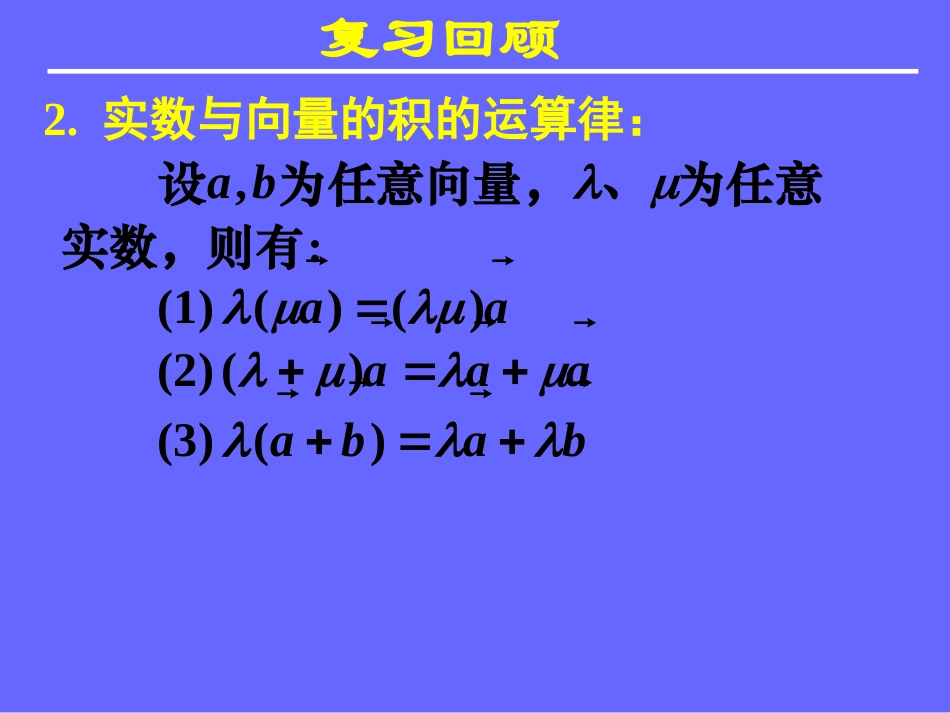 向量共线定理--_第3页