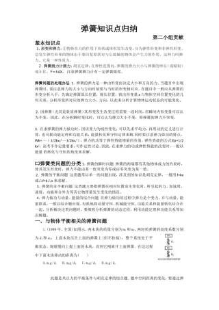 胡涂小组-弹簧