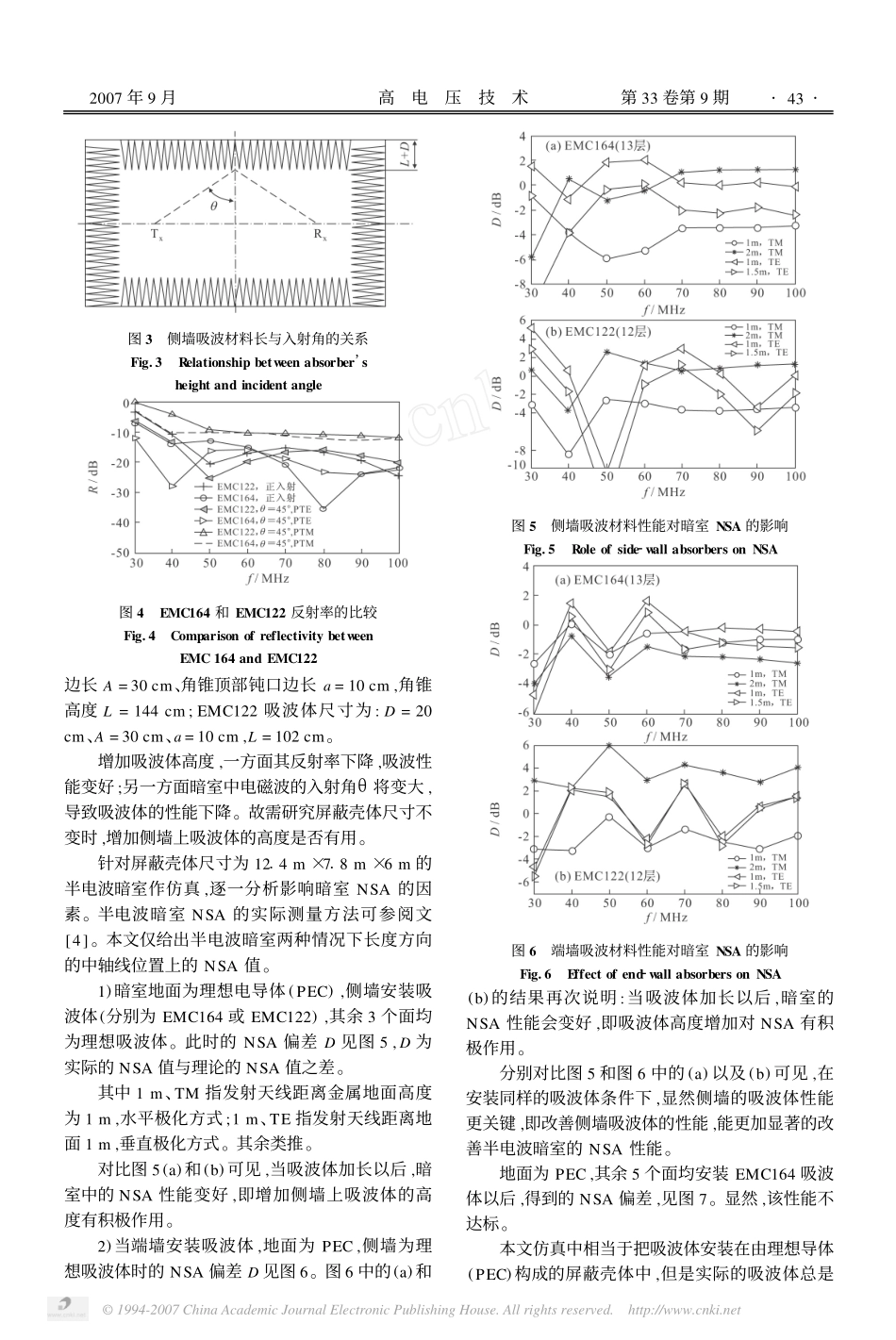 利用有限元法分析EMC暗室的NSA_第3页