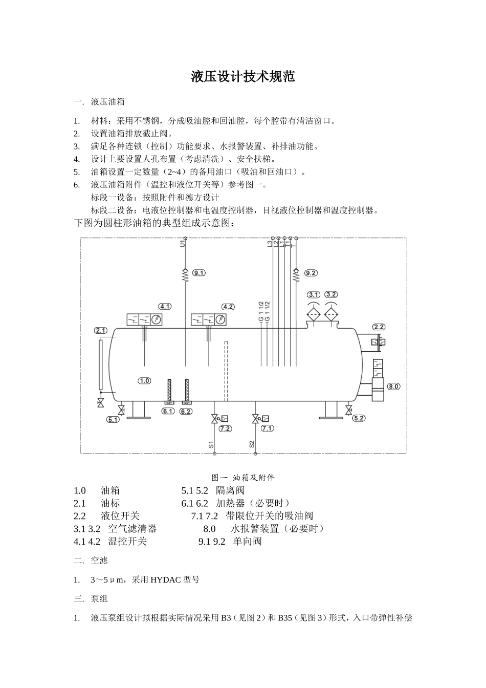 液压技术规范_第1页