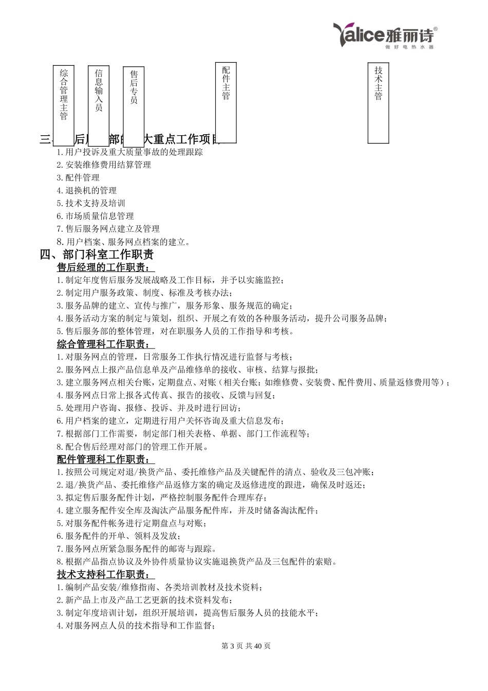 雅丽诗热水器售后服务管理手册_第3页
