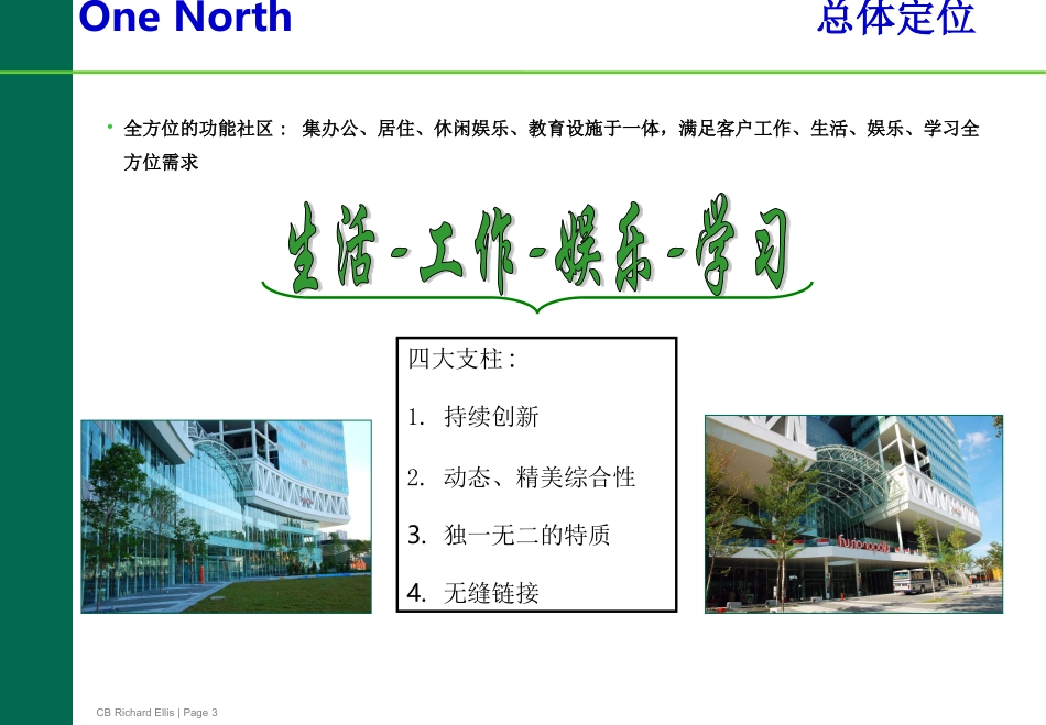 国际案例分析-新加坡One North_第3页