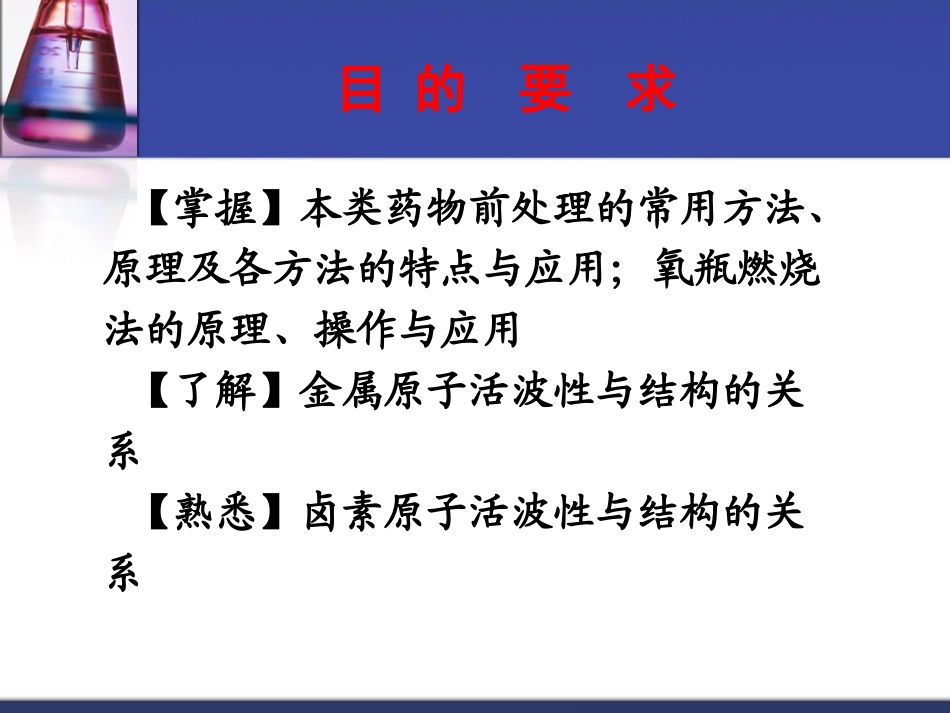 含卤素和含金属药物的分析_第2页