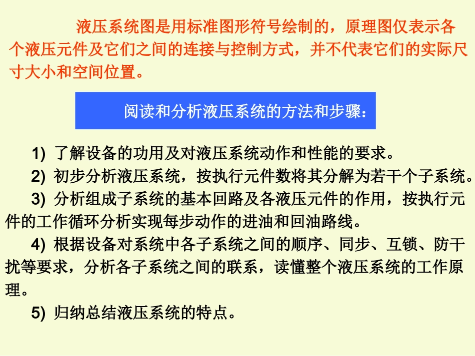 液压与气压传动项目三系统实例课件_第3页