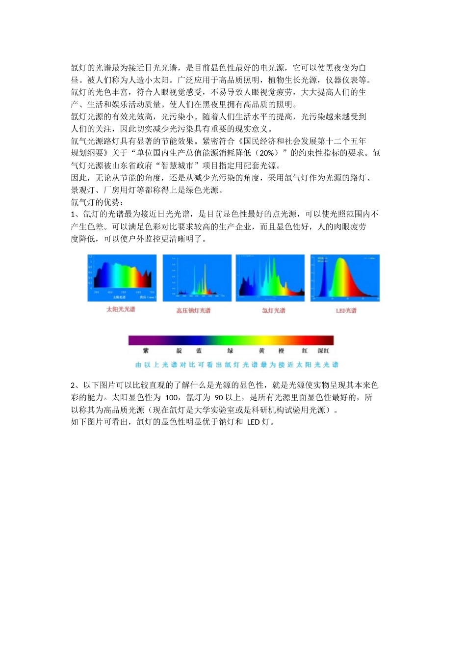 氙气路灯与传统高压钠灯以及其他灯具对比的优势和特点 2013,29期,林荣_第2页