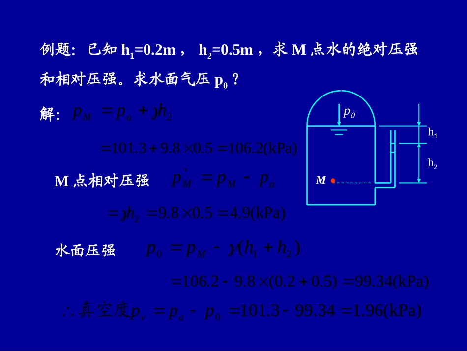 习题课流体力学_第1页