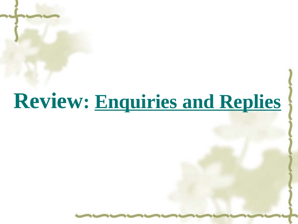 商务信函-第6次课_第2页