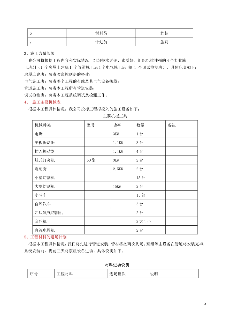 音乐喷泉整体施工方案_第3页