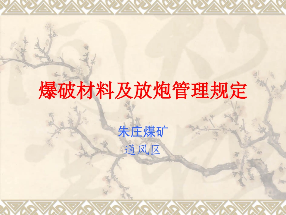 放炮操作规范稿_第1页