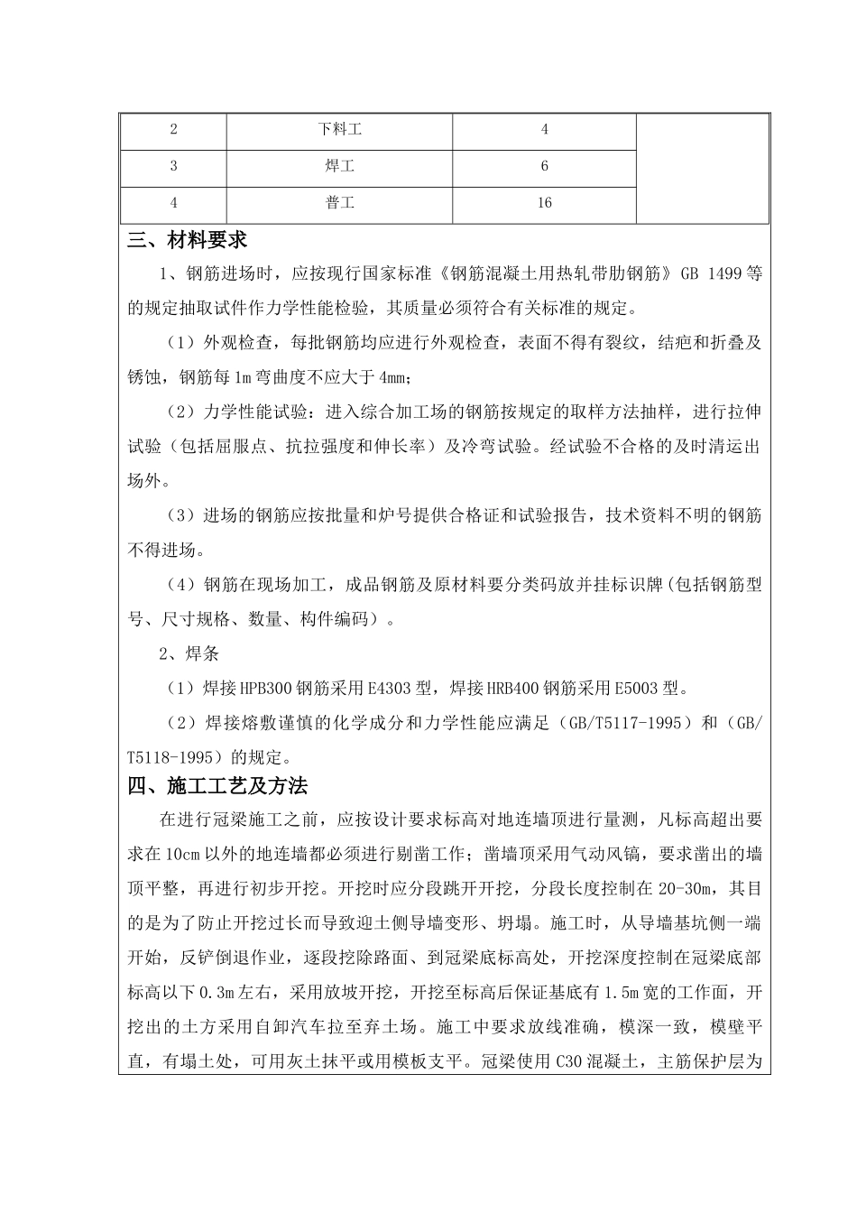 冠梁技术交底_第2页