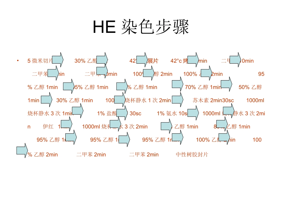 石蜡包埋、HE步骤_第3页