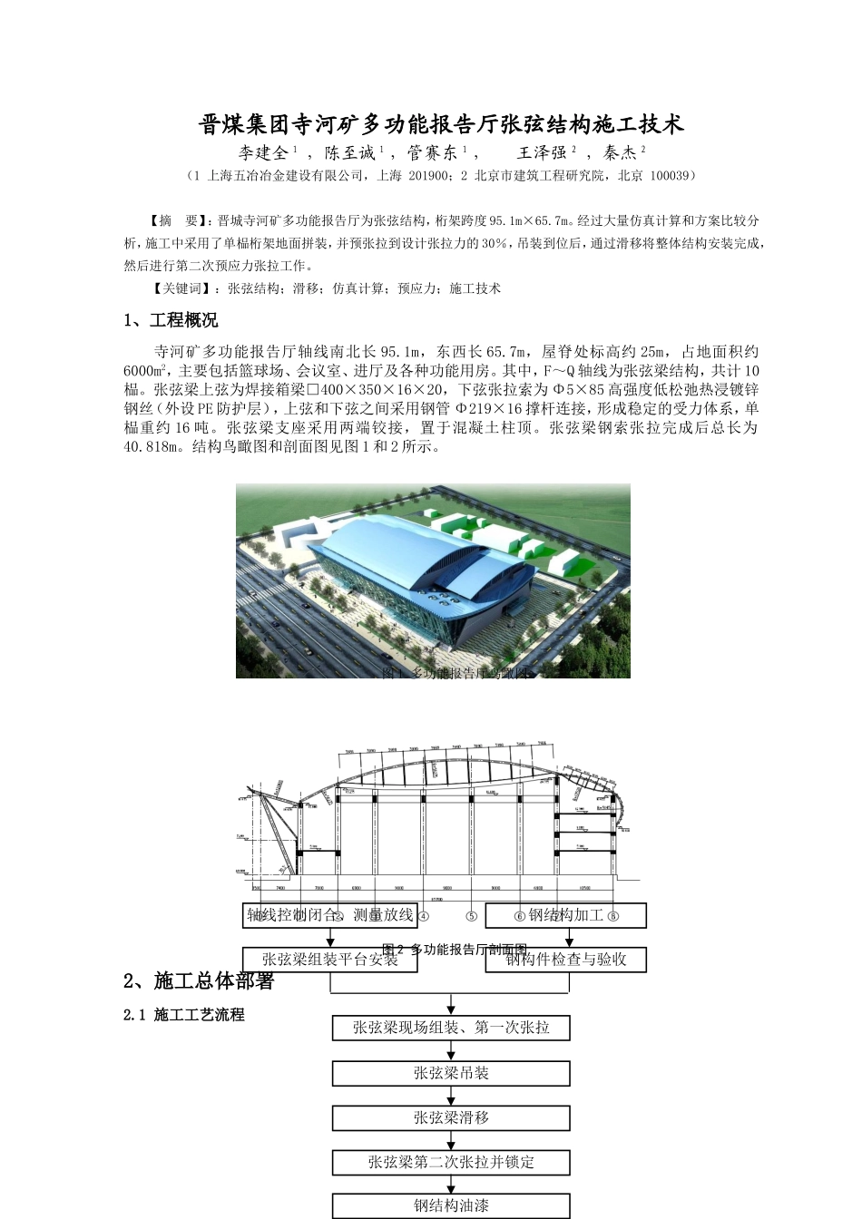 张弦梁结构施工技术_第1页