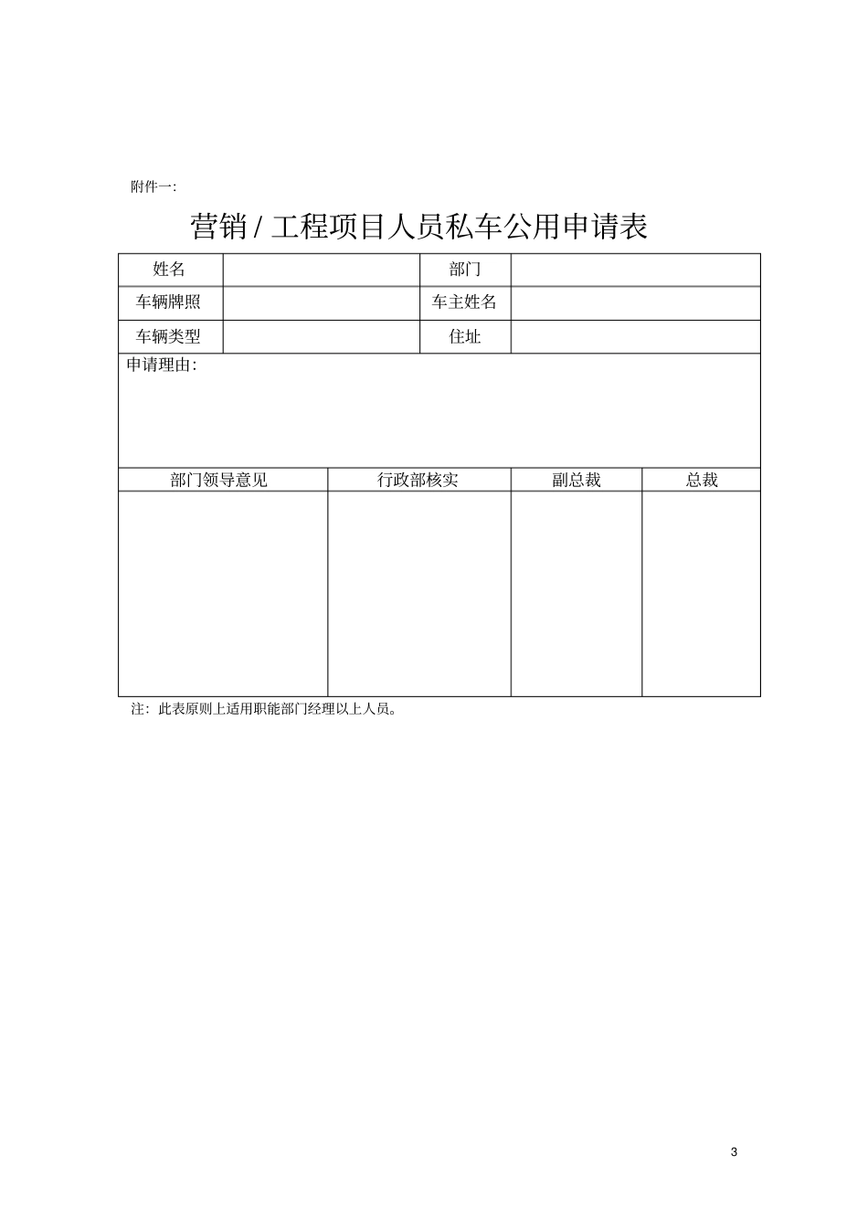 交通费用管理规定4_第3页