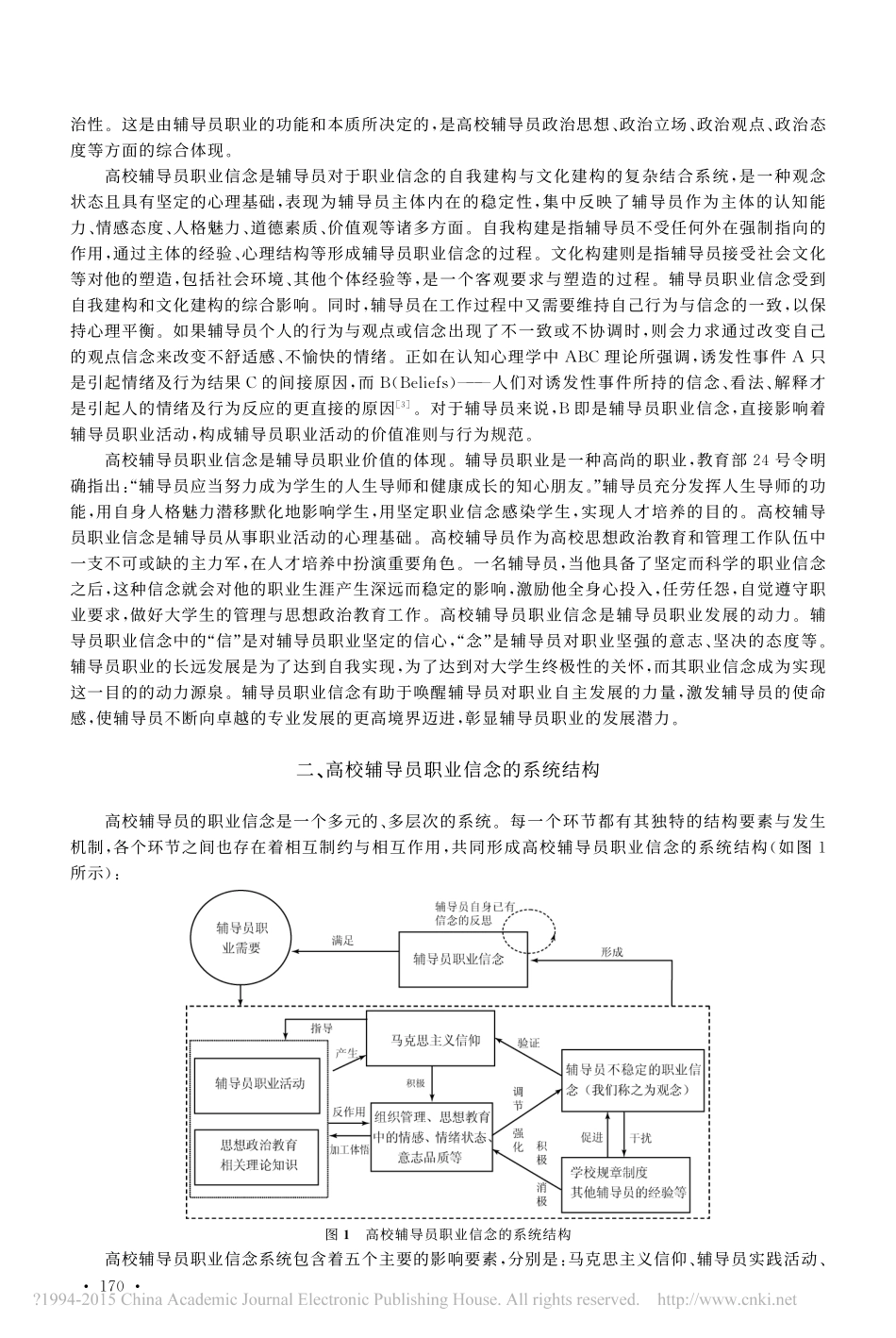 高校辅导员职业信念形成机制论析_高地_第2页