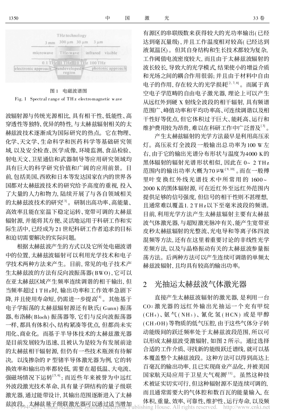 基于光学方法的太赫兹辐射源_孙博_第2页