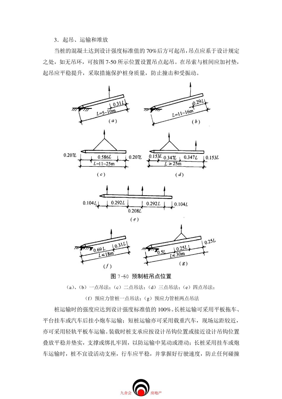施工工艺九舍会_桩基工程_打(沉)入式预制桩施工_第2页